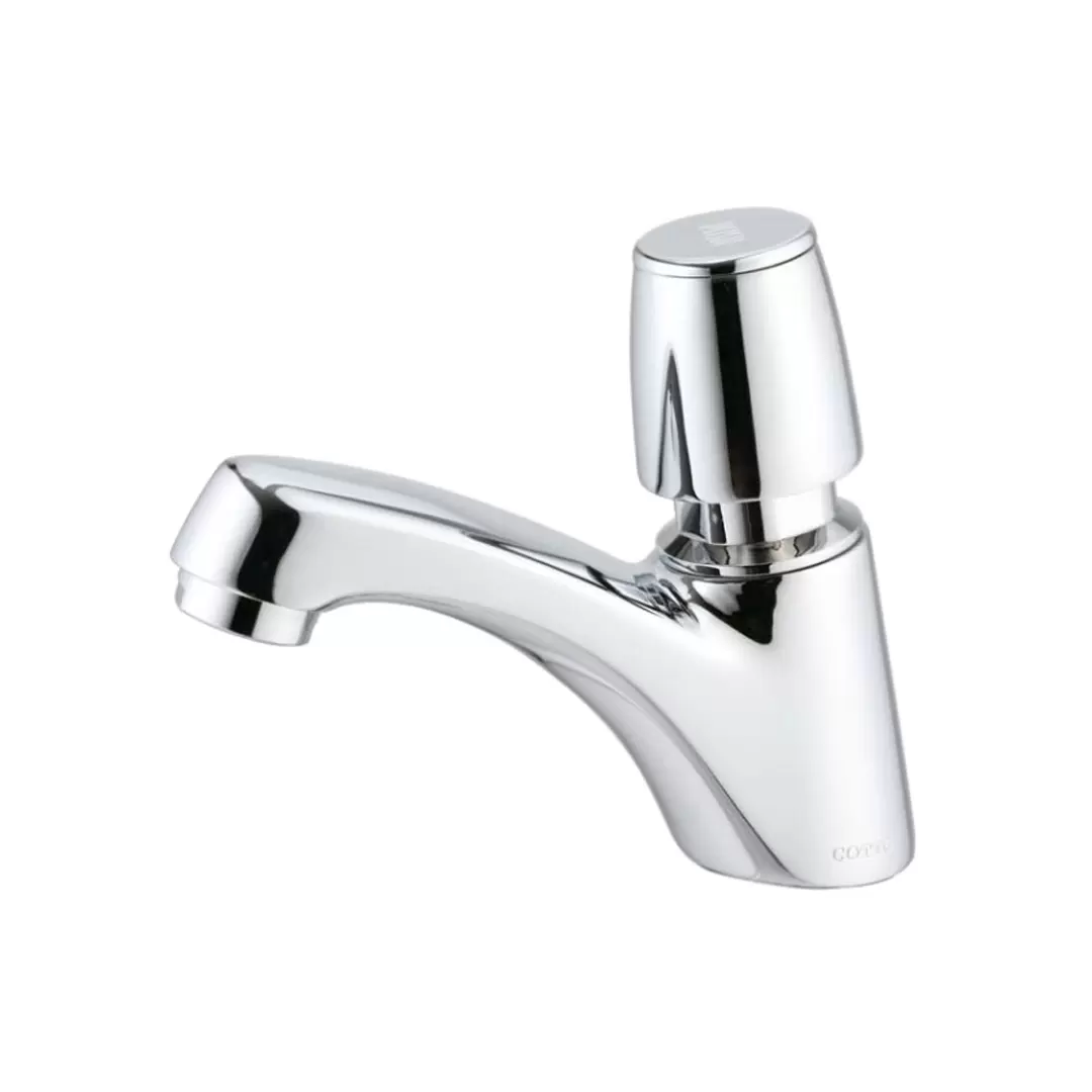 ก๊อกเดี่ยวอ่างล้างหน้า แบบปิดอัตโนมัติ รุ่น MARINA COTTO CT169LCX(HM)-1