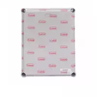 กล่องพลาสติกกันน้ำ 8 x 12 นิ้ว สีเทา