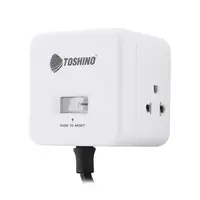 4-socket, 1-switch, 2M, cube-shaped, TOSH