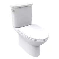 Two piece toilet American2632SCNF-WT-0 4.5 L