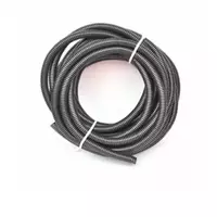 Corrugated PVC flexible pipe 16 mm x 10 meters, black