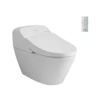 สุขภัณฑ์อัตโนมัติ TOTO CES9433PA 3/4.5 ลิตร พร้อมฝารองนั่งและระบบชำระล้างอัตโนมัติ     