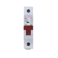 เบรกเกอร์ 10 แอมป์ MCB SAFE T CUT 1 Pole 6KA รุ่น SMT1