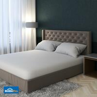 BEDSHEET 90X110 HLS 180TN CT PACK2WHITE