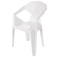 PLASTIC PP ORIGAMI WH CHAIR