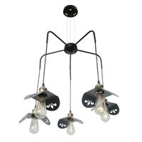 CHANDELIER MDL HL-0004/5 EVL MT BK 5L