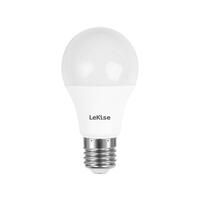 หลอดไฟ LED E27 12W เดย์ไลท์ ทรงลูกแพร์ LEKISE A60 TOP