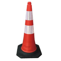 กรวยจราจร PE มีฐานยาง รุ่น CC-A03 (ยกเลิกจำหน่าย)