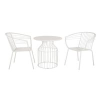 STEEL 2-SEAT STEEL OLAF WH