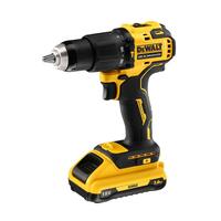 สว่านกระแทกไร้สาย (พร้อมแบตเตอรี่) DEWALT DCD709L2-B1 18 โวลต์