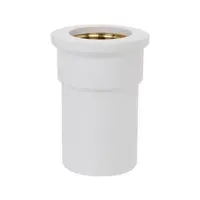 BRASS FAUCET SOCKET-WS WHITE 20