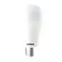 หลอดไฟ LED E27 9W เดย์ไลท์ ทรงลูกแพร์ LUMAX A60 3 Light Levels