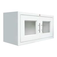 ตู้คู่ABS KING PLAT-Zercon 90x42cm WH