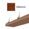 Aluminum Baffle Ceiling Metalworks Cabreuva Height 100 mm