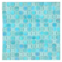 Glass mosaic 30X30CM MIRA LIGHT BLUE