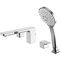 American Standard ACACIA EVOLUTION A-1300-700 4-hole rim-mounted bathtub mixer tap.