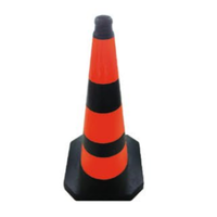 กรวยจราจรยาง รุ่น CC-A29 ฐานสีดำ (ยกเลิกจำหน่าย)