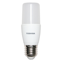 หลอดไฟ LED E27 11W วอร์มไวท์ ทรงกระบอก STICK TOSHIBA