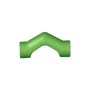 Bending Pipe (Soc-Soc) PPR Lesso 1/2 inch (20 mm)-1