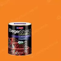 #BD204 สีน้ำมันเคลือบเงา เบเยอร์ชิลด์ ไดมอนด์ Navel Orange