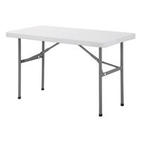 TABLE SQUARE MC-120TS HDPE white/d.grey