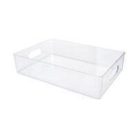 กล่องแบ่งช่อง 1 ช่อง STACKO TLV602 16.3x24.6x5.6 ซม. สีใส
