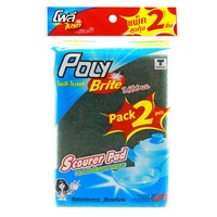 แผ่นใยขัด POLY-BRITE ULTRA 507-21D 4x6" แพ็กคู่