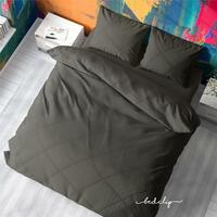 BEDSHEET K3 BED CLIP MICROTEX DARK GREY