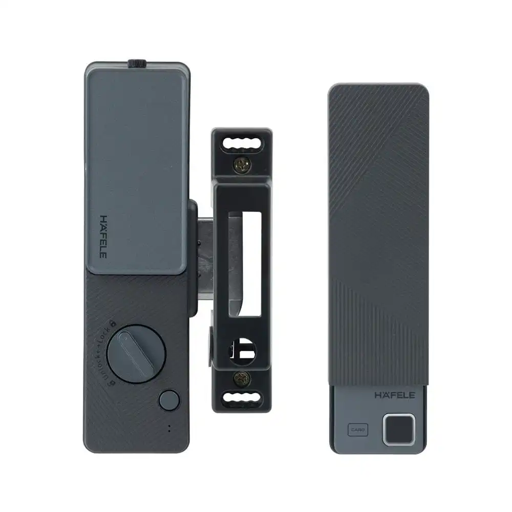 กลอนดิจิตอล HAFELE HF MIRA 499.21.238 สี DARK GREY-1