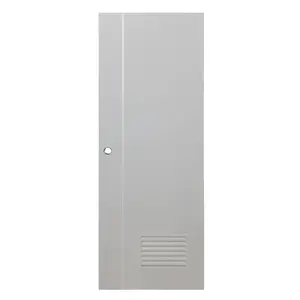 ประตูห้องน้ำ UPVC เจาะลูกบิด AZLE BN01-1A 70x200 ซม.สี LIGHT GREY-1
