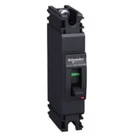 เบรกเกอร์ 100 แอมป์ MCCB SCHNEIDER 1 Pole 25kA ขนาดเฟรม 100A รุ่น EasyPact EZC