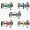 TC3-F25 ข้อต่อหางปลาไหล สีเขียว (ต่อชิ้น)
