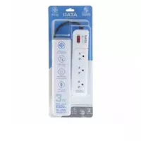 Plug strip, 1 switch, 3 sockets, 3 meters, model AP3159, blue
