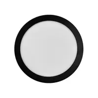 ดาวน์ไลท์ LED 18W WW MT/AL BK 8"RD