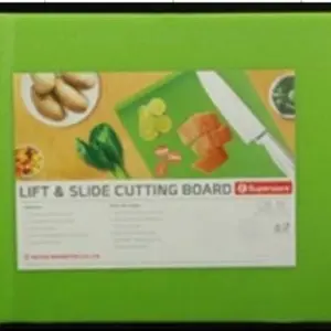 CUTTING BOARD GREEN PLASTIC CB19 SUPERWA-1