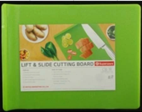 CUTTING BOARD GREEN PLASTIC CB19 SUPERWA-1