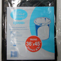 ถุงขยะ หนา ACCO ขนาด 36x45" จำนวน 8ใบ สีดำ