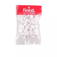 Cable clips 10 mm (pack of 50)