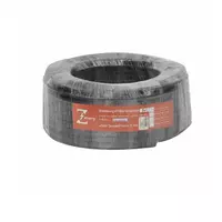 Corrugated PVC flexible pipe 16 mm x 50 meters, black