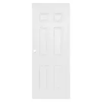 ประตูภายนอก UPVC ASARA 6 ฟัก 80X200 ซม. สีขาว
