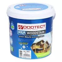 #301 สีย้อมไม้ WOODTECT AQUA สีใส ชนิดเงา 1แกลลอน