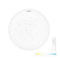 โคมไฟเพดาน LED CL610SPARKLE 24W DCW PL/MTWH15"