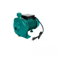 Centrifugal pump, model HS-1000, power 1 horsepower/1100 watts, size 1 x 1 inch, green