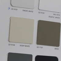 ฝ้าอลูมิเนียม ลายเส้น Grille Fameline SD-9104 IVORY WHITE