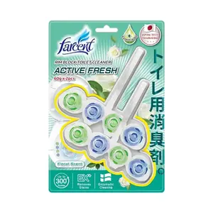 ริมบล็อคทอยเล็ตคลีนเนอร์ FARCENT 60 กรัม ฟลอรัล-1
