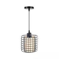 CHANDELIER MD 01-02923LUM MT/FB BK/BR1L