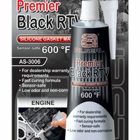 กาวปะเก็นซิลิโคน ALSEAL 85 ก. สีดำ