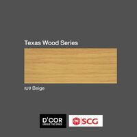 ผนังตกแต่ง เอสซีจี เดคคอร์ รุ่น วูด-ดี Wood-D Texas Wood สีเบจ Beige