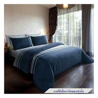 ชุดผ้าปูที่นอน 5 ฟุต 3 ชิ้น PREMIER SATIN ROYAL TOUCH PRINT PC125