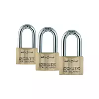 SOLEX3:1MACHII L 45MM 3EA/SET KA PADLOCK